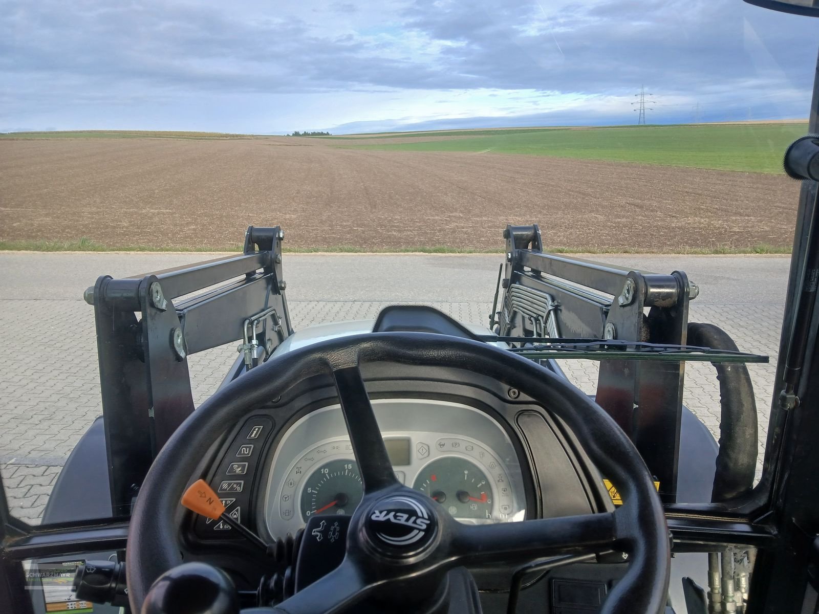 Traktor del tipo Steyr 9095 MT Komfort, Gebrauchtmaschine en Aurolzmünster (Imagen 17)