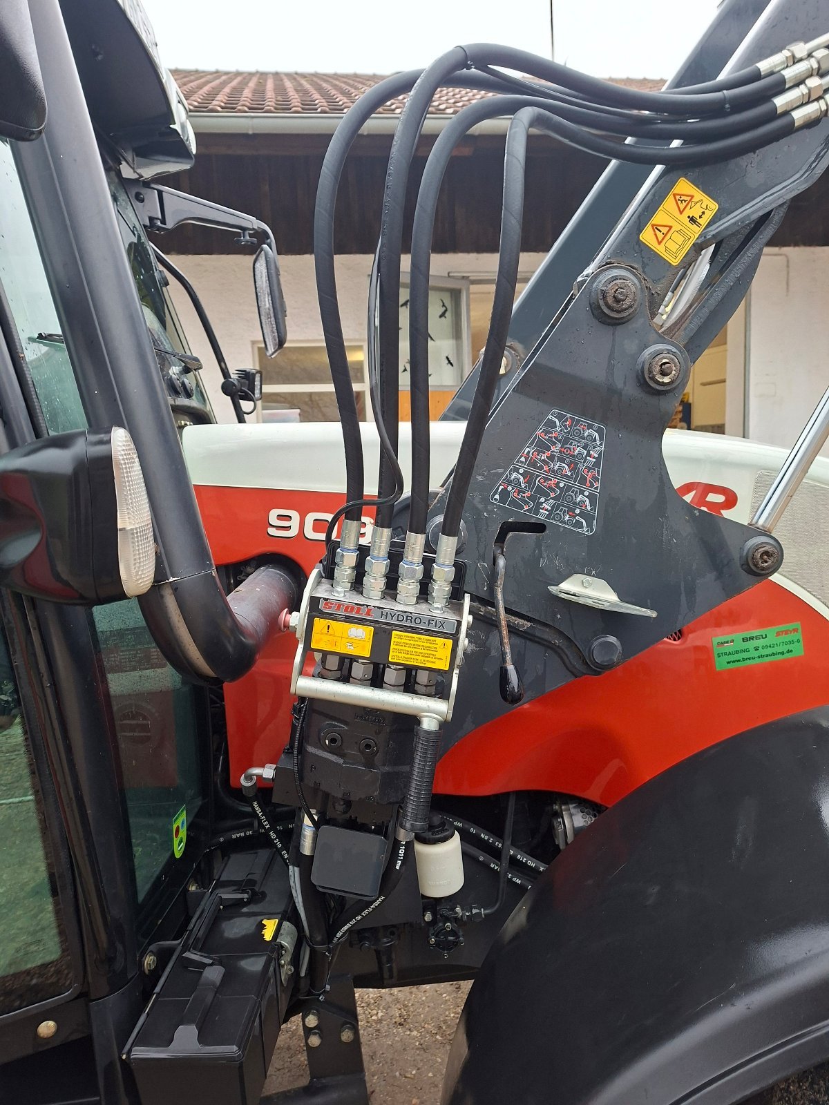 Traktor des Typs Steyr 9095 MT, Gebrauchtmaschine in Mallersdorf-Pfaffenberg (Bild 8)