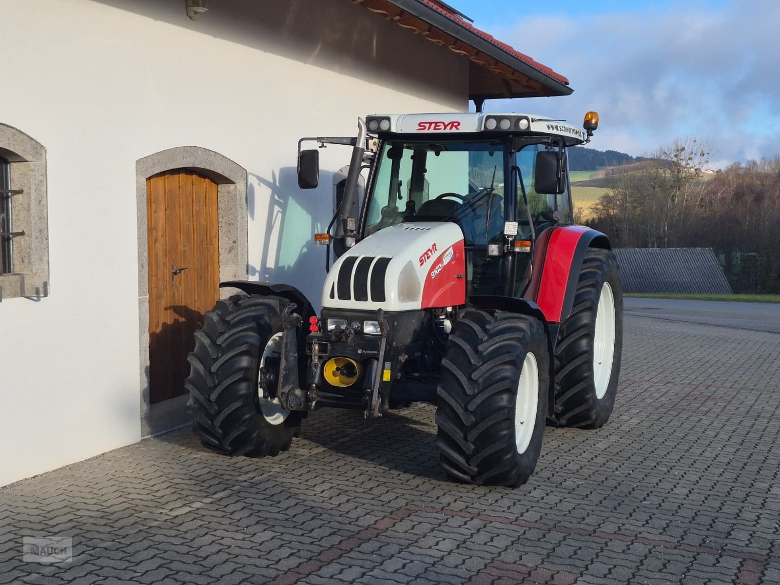 Traktor des Typs Steyr 9100 M Komfort, Gebrauchtmaschine in Burgkirchen (Bild 3)