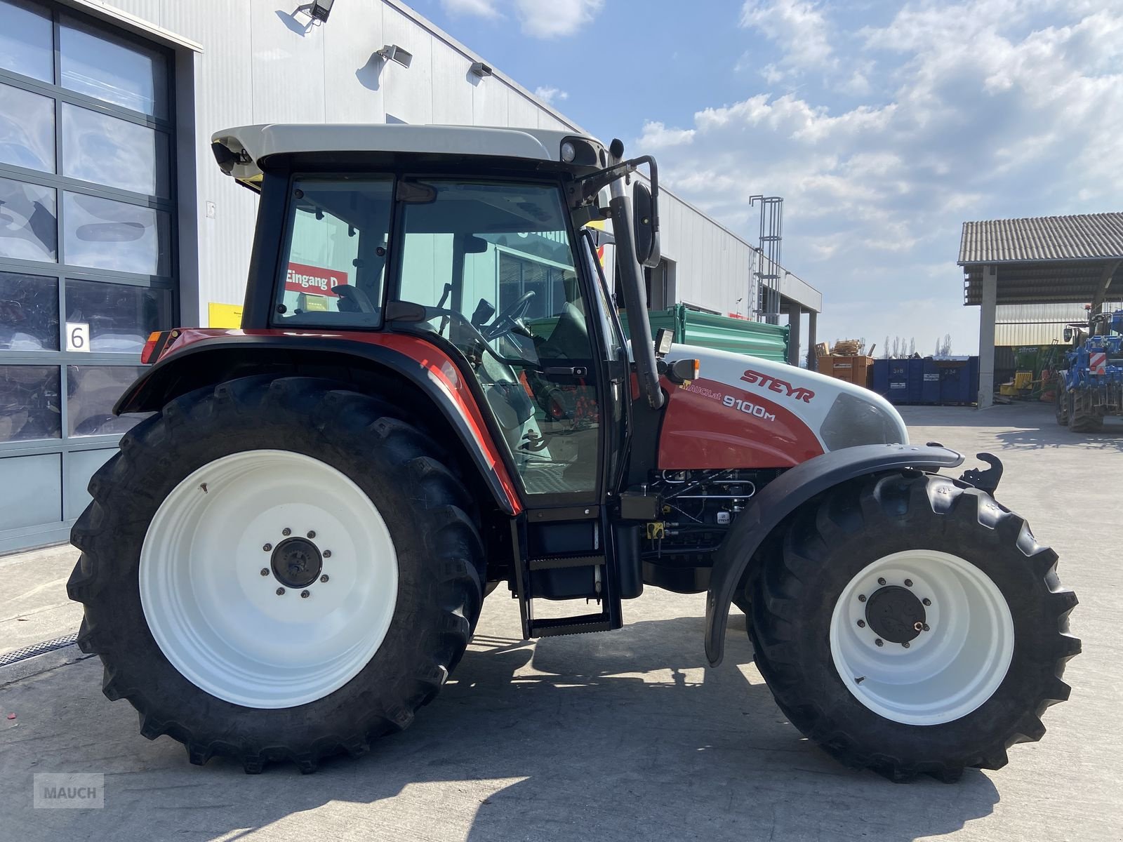 Traktor typu Steyr 9100 M Komfort, Gebrauchtmaschine w Burgkirchen (Zdjęcie 4)