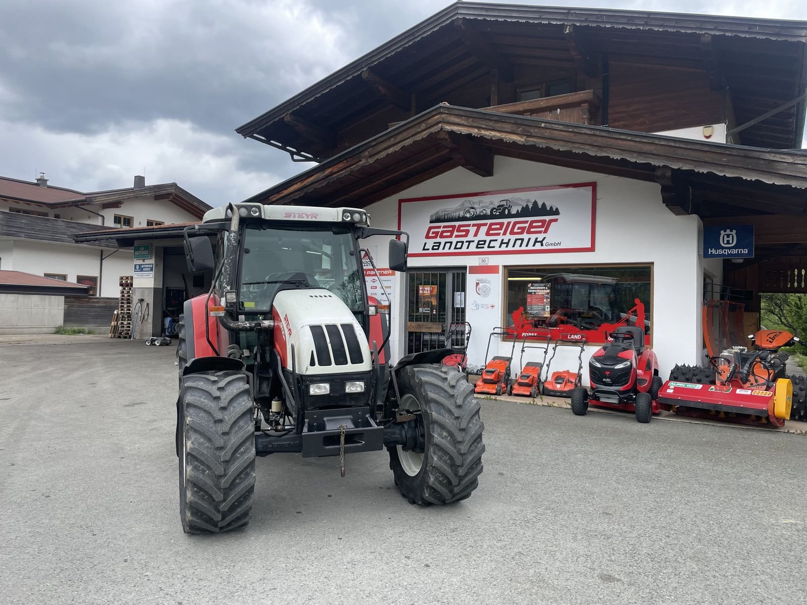 Traktor a típus Steyr 9100 M Profi, Gebrauchtmaschine ekkor: Reith bei Kitzbühel (Kép 12)