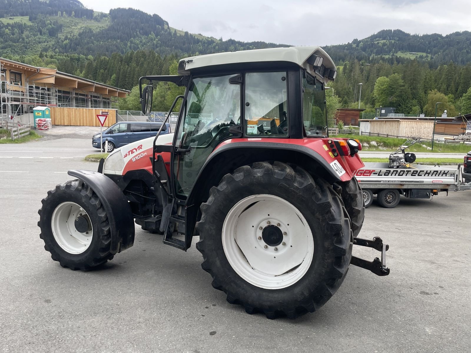 Traktor a típus Steyr 9100 M Profi, Gebrauchtmaschine ekkor: Reith bei Kitzbühel (Kép 2)