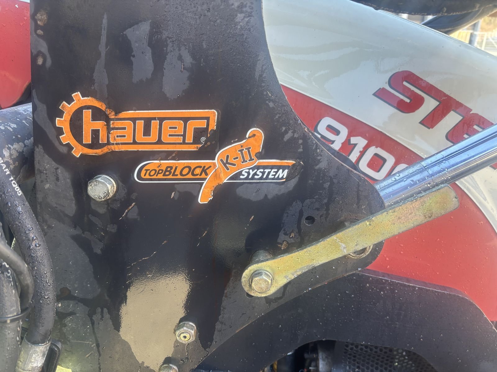 Traktor a típus Steyr 9100 M Profi, Gebrauchtmaschine ekkor: Reith bei Kitzbühel (Kép 14)