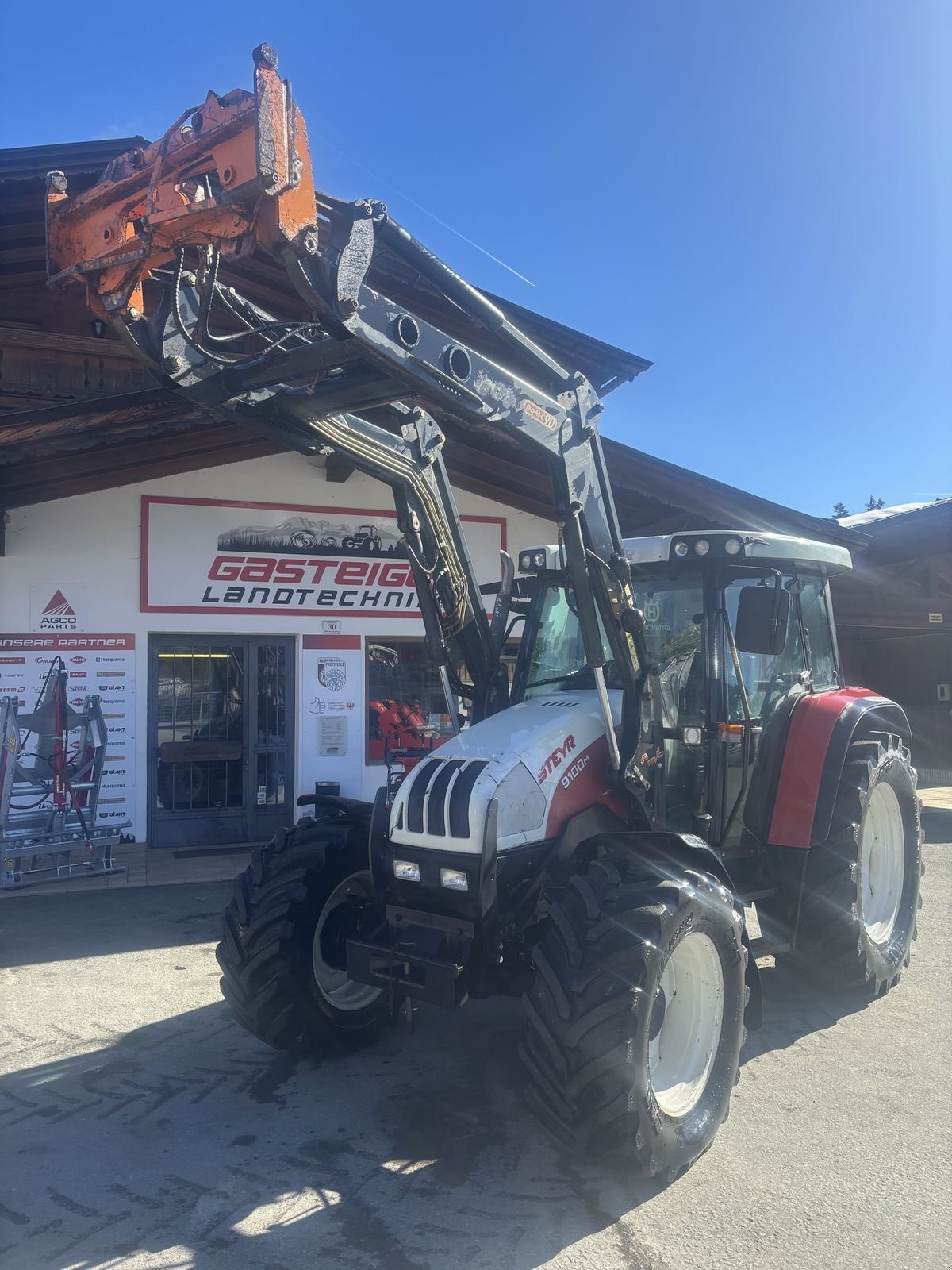 Traktor a típus Steyr 9100 M Profi, Gebrauchtmaschine ekkor: Reith bei Kitzbühel (Kép 1)