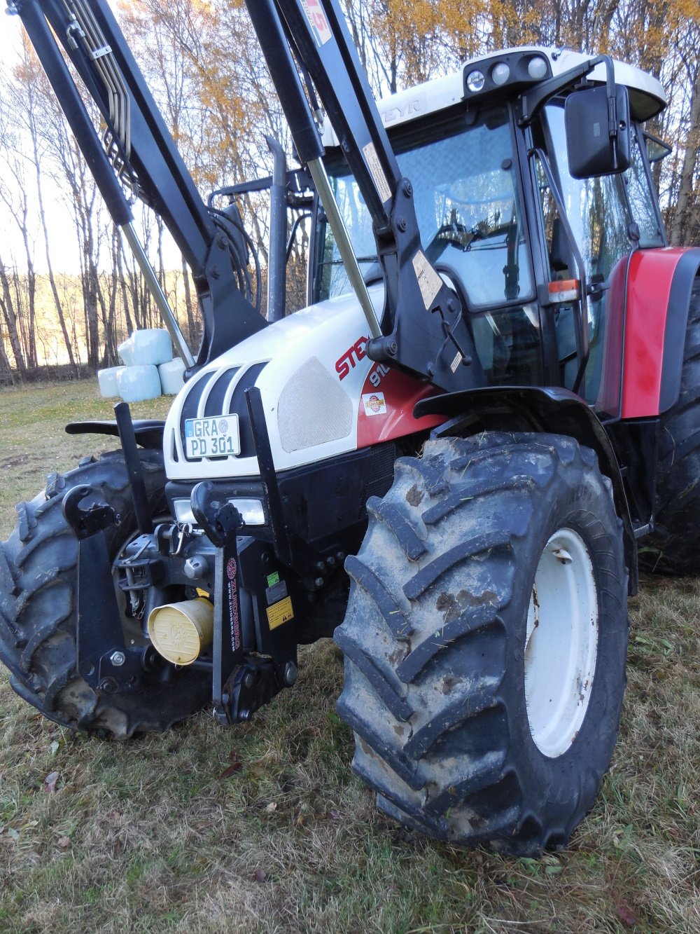 Traktor типа Steyr 9100 M, Gebrauchtmaschine в Innernzell (Фотография 9)
