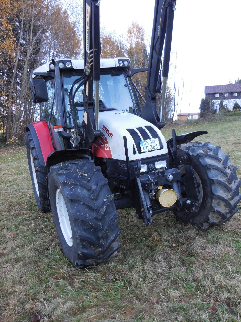 Traktor типа Steyr 9100 M, Gebrauchtmaschine в Innernzell (Фотография 10)