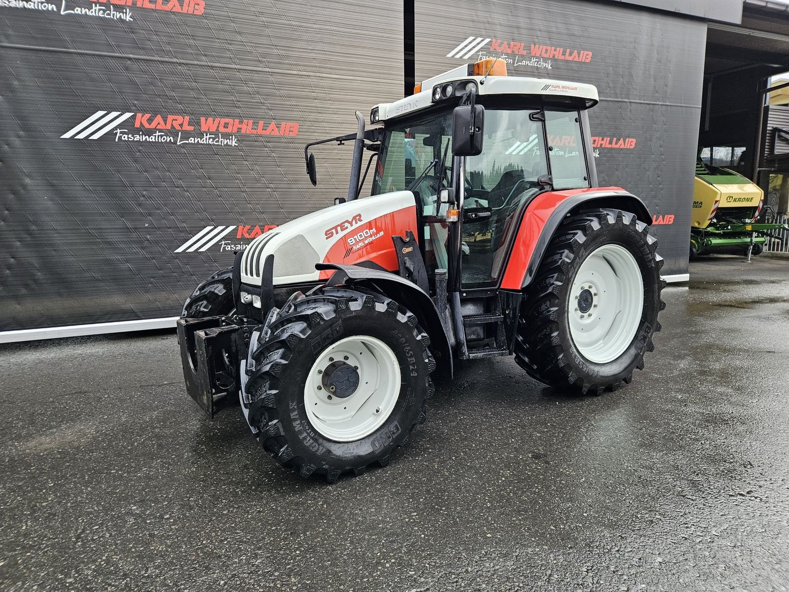 Traktor του τύπου Steyr 9100 M, Gebrauchtmaschine σε Sulzberg (Φωτογραφία 1)