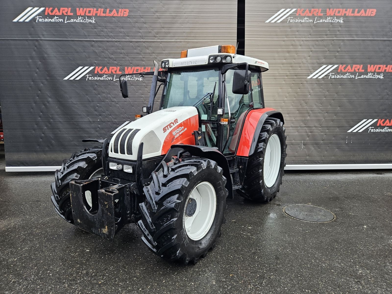 Traktor του τύπου Steyr 9100 M, Gebrauchtmaschine σε Sulzberg (Φωτογραφία 2)