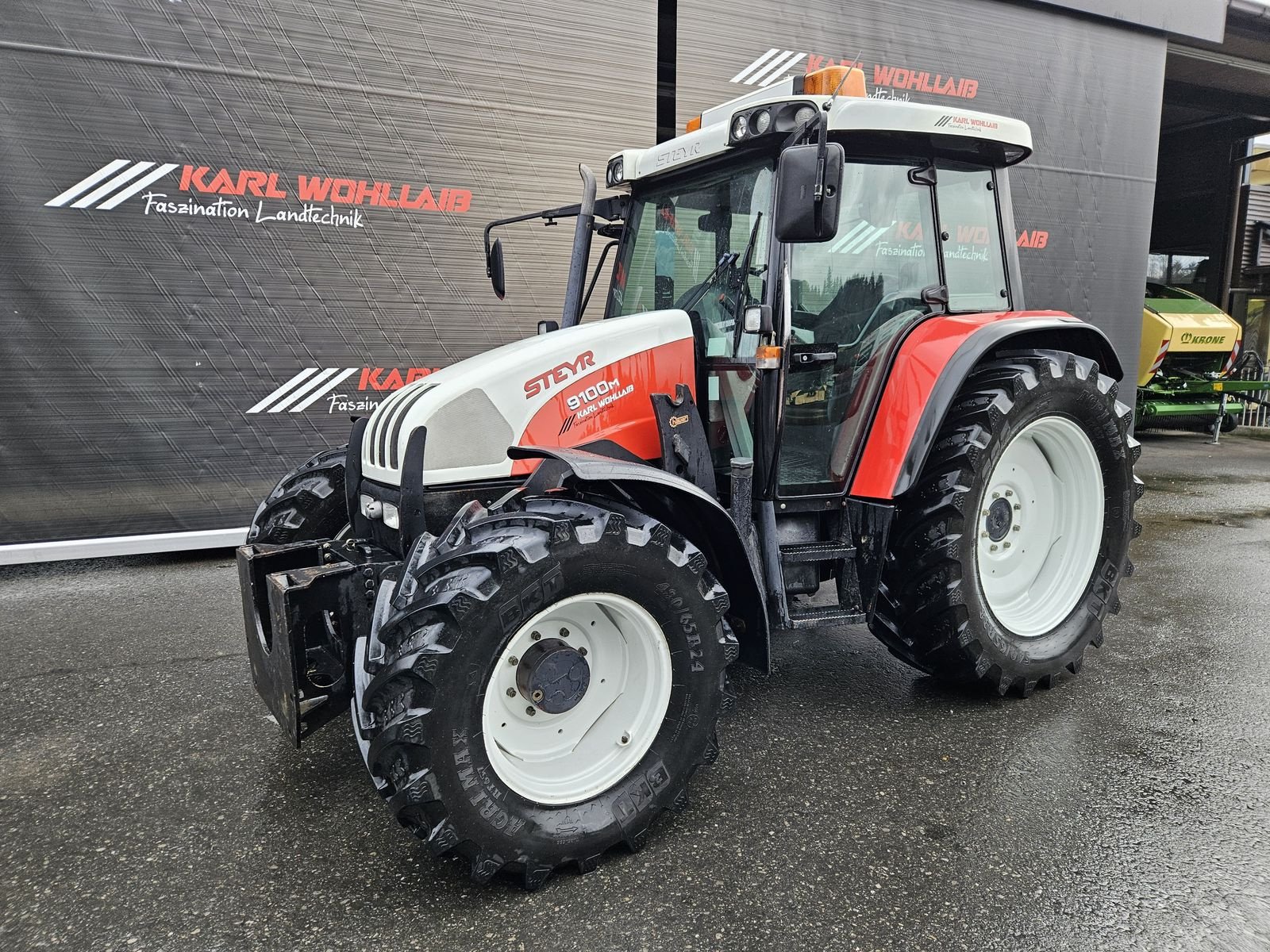 Traktor του τύπου Steyr 9100 M, Gebrauchtmaschine σε Sulzberg (Φωτογραφία 14)