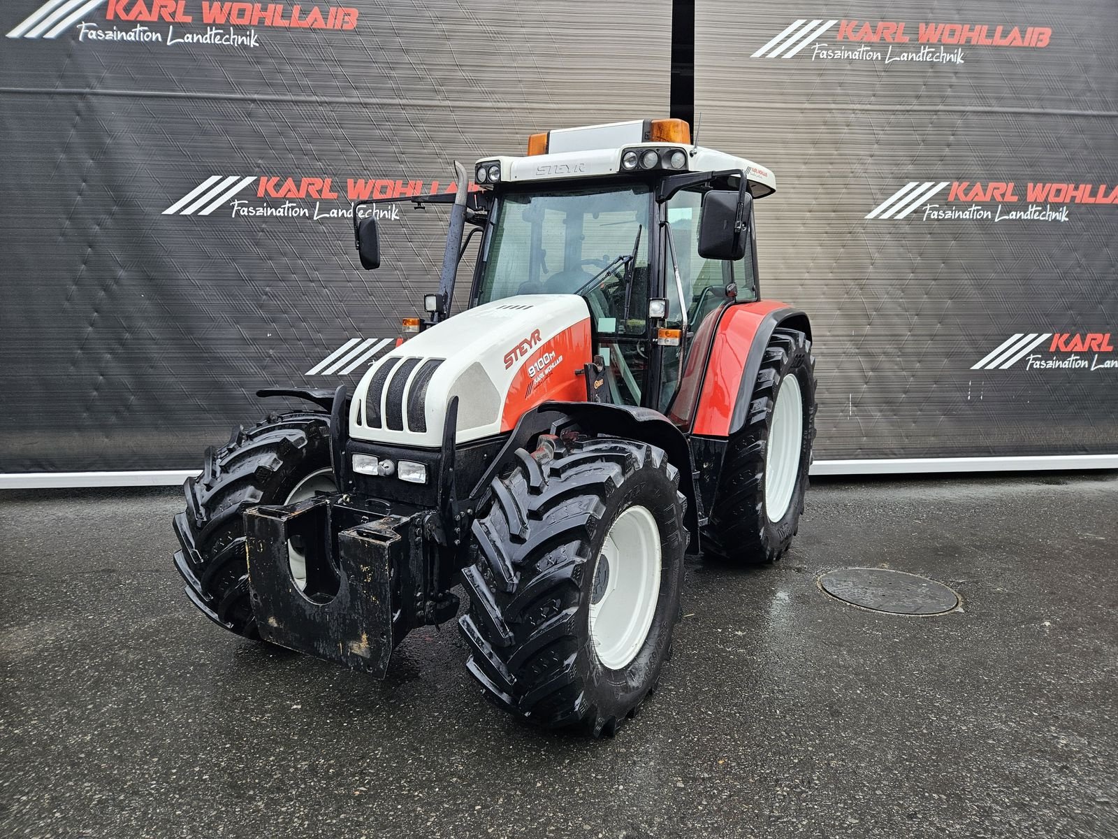 Traktor του τύπου Steyr 9100 M, Gebrauchtmaschine σε Sulzberg (Φωτογραφία 3)