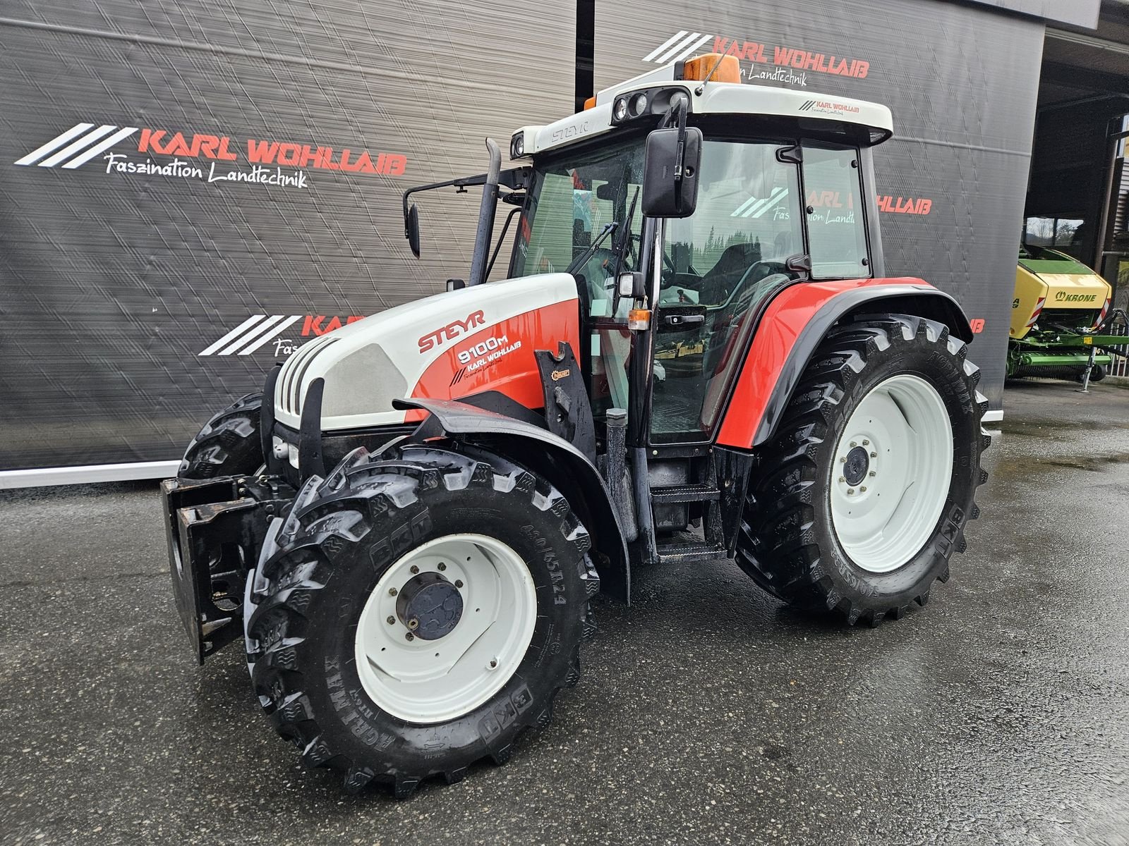 Traktor του τύπου Steyr 9100 M, Gebrauchtmaschine σε Sulzberg (Φωτογραφία 11)