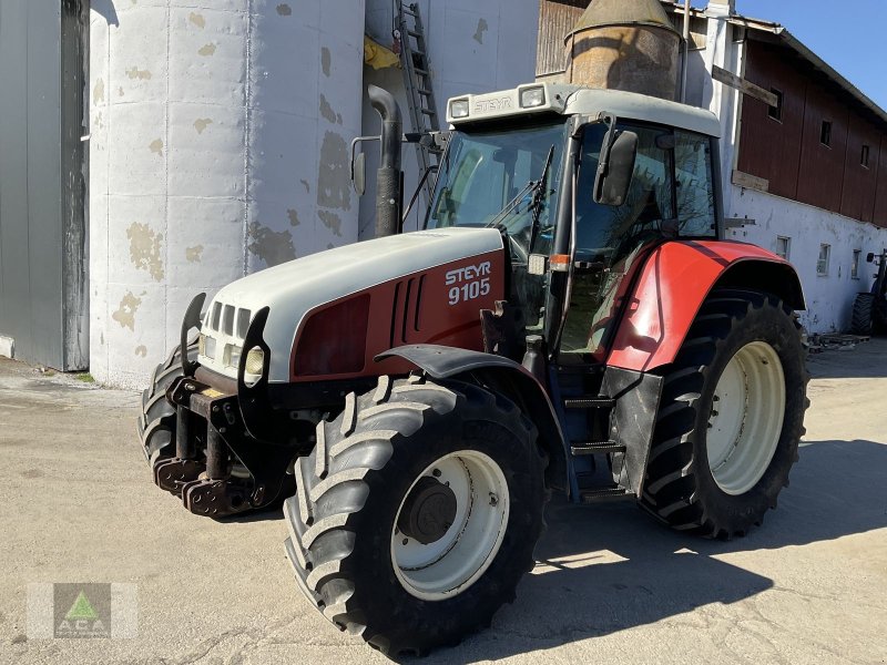 Steyr 9105 A Basis, Gebrauchtmaschine, Rok výroby: 2003 (Obrázek 1) Traktor typu Steyr 9105 A Basis, Gebrauchtmaschine v Markt Hartmannsdorf (Obrázek 1)