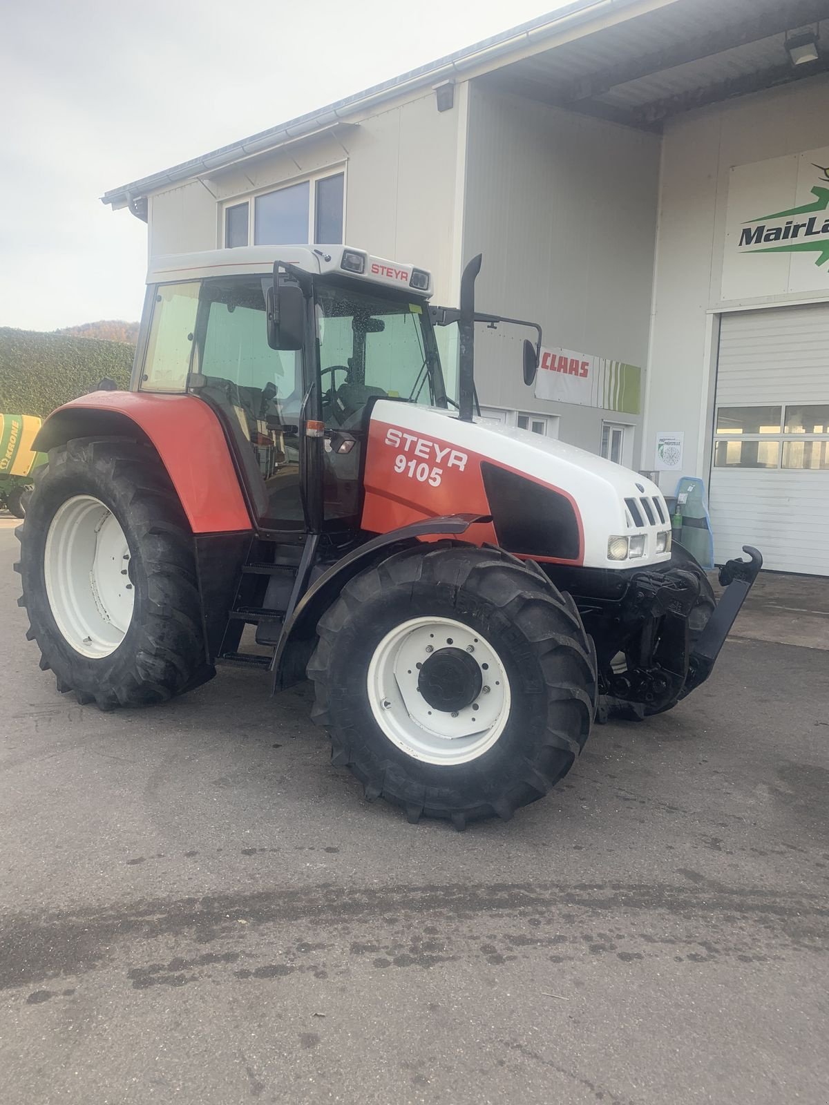 Traktor Türe ait Steyr 9105 A Basis, Gebrauchtmaschine içinde Gschwandt (resim 4)