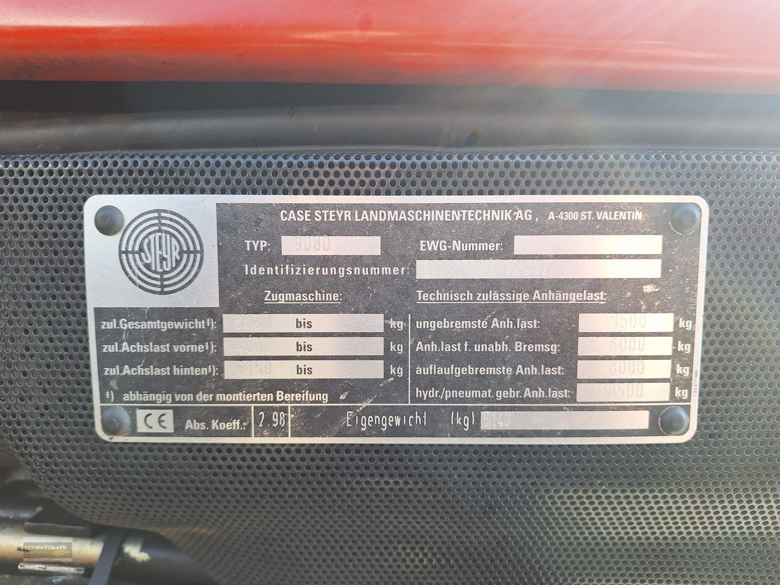 Traktor Türe ait Steyr 9105 A Basis, Gebrauchtmaschine içinde Gampern (resim 23)