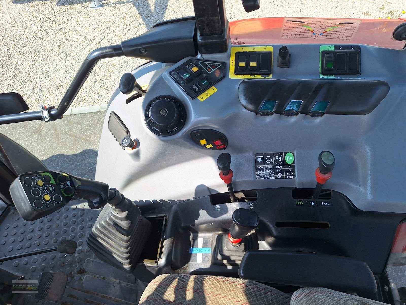 Traktor Türe ait Steyr 9105 A Basis, Gebrauchtmaschine içinde Gampern (resim 21)