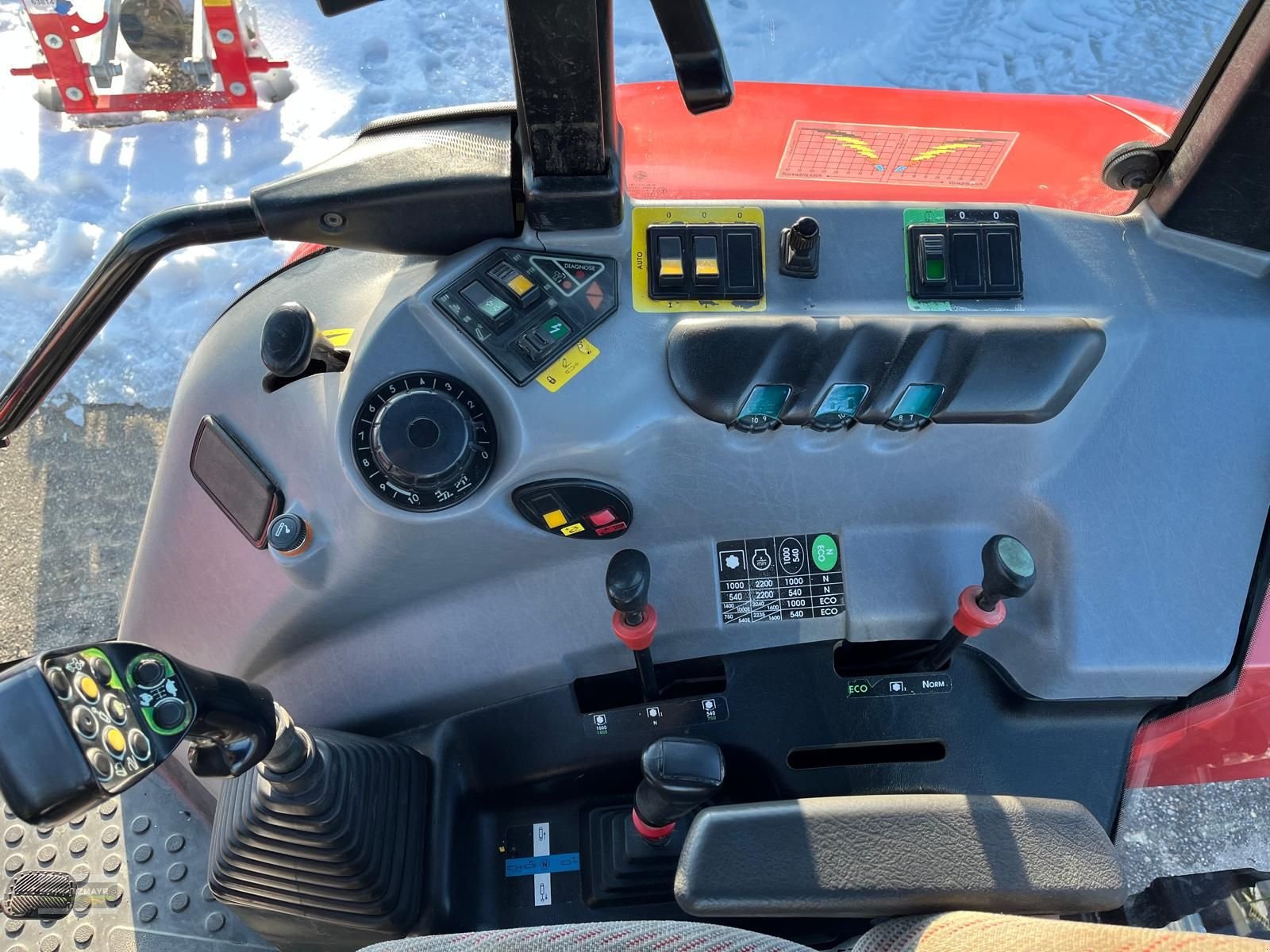 Traktor Türe ait Steyr 9105 A Basis, Gebrauchtmaschine içinde Gampern (resim 11)