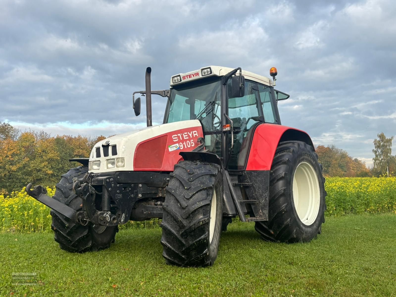 Traktor des Typs Steyr 9105 A Komfort, Gebrauchtmaschine in Aurolzmünster (Bild 4)