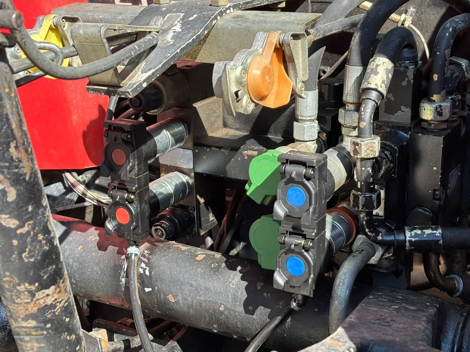 Traktor des Typs Steyr 9105 A Komfort, Gebrauchtmaschine in Aurolzmünster (Bild 15)