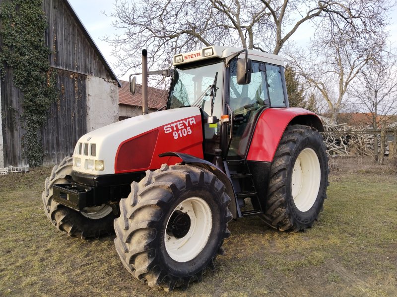 Steyr 9105 A, Gebrauchtmaschine, Baujahr: 10/1997, Betriebsstunden: 7080 Stunden (Bild 1) Traktor des Typs Steyr 9105 A, Gebrauchtmaschine in Herzogenburg (Bild 1)