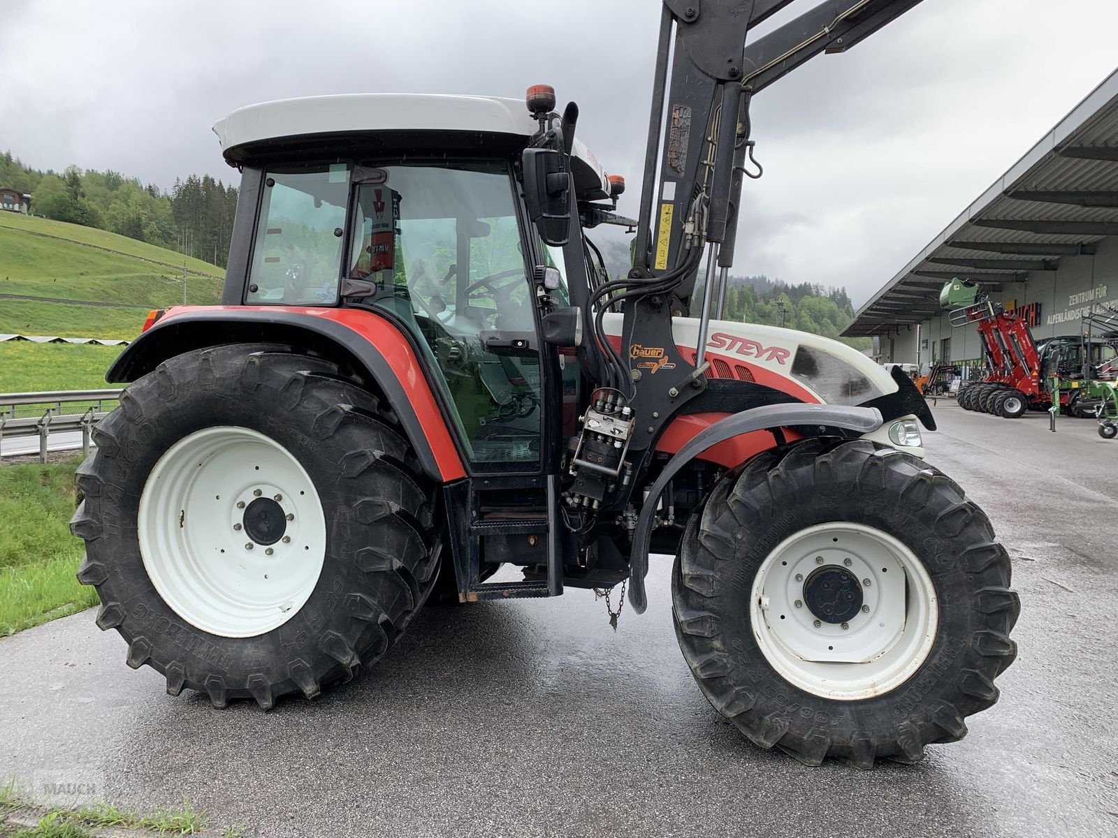 Traktor typu Steyr 9105 MT + Hauer FL, Gebrauchtmaschine v Eben (Obrázek 7)