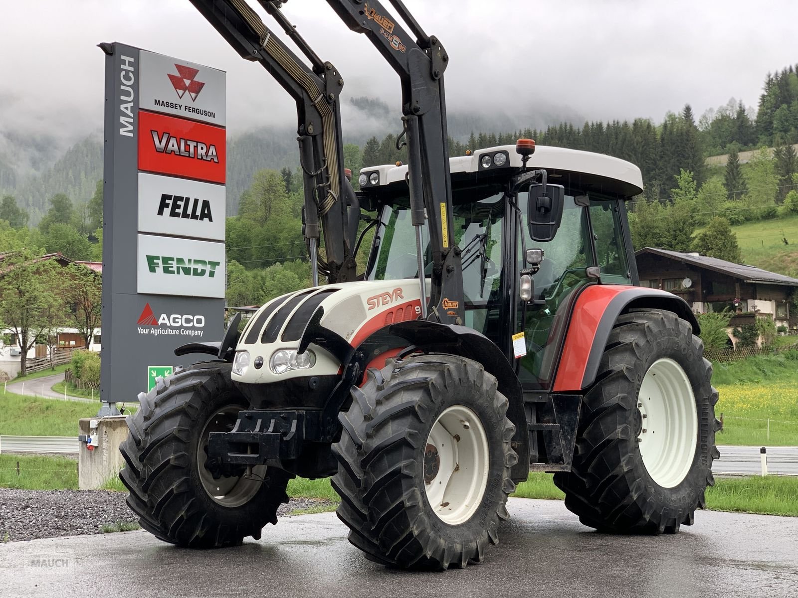 Traktor typu Steyr 9105 MT + Hauer FL, Gebrauchtmaschine v Eben (Obrázek 1)