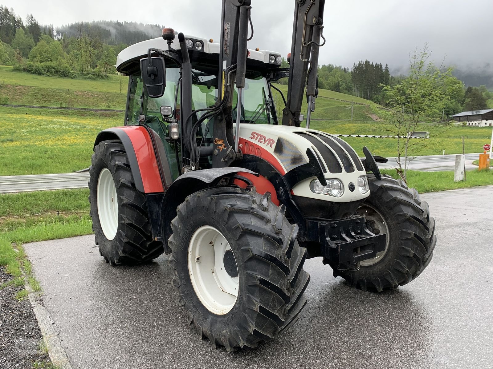 Traktor typu Steyr 9105 MT + Hauer FL, Gebrauchtmaschine v Eben (Obrázek 5)