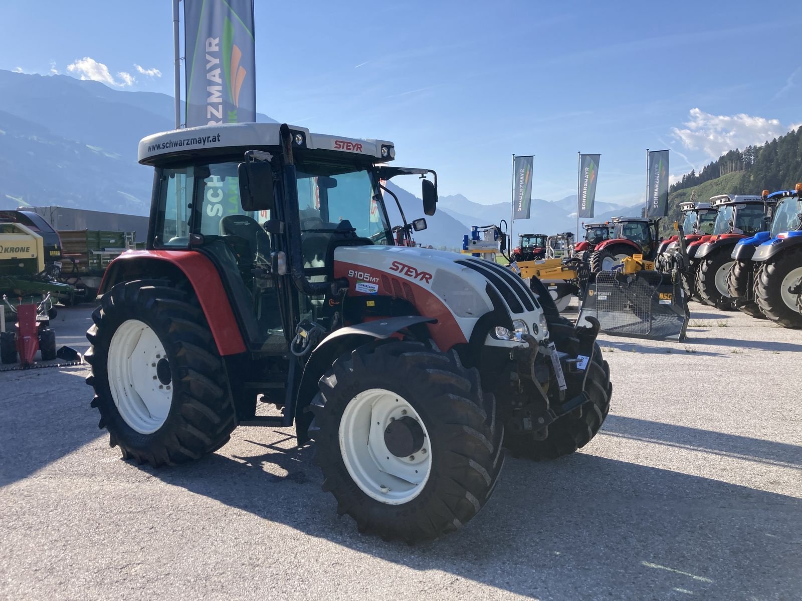 Traktor типа Steyr 9105 MT Komfort, Gebrauchtmaschine в Schlitters (Фотография 3)