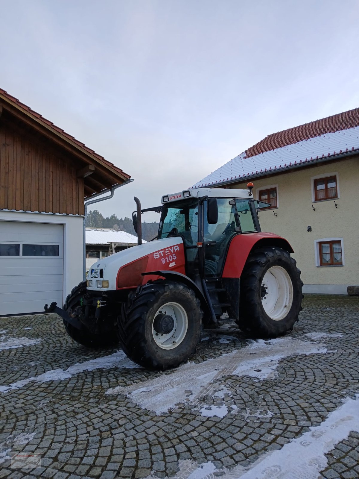 Traktor типа Steyr 9105, Gebrauchtmaschine в Schwandorf (Фотография 2)