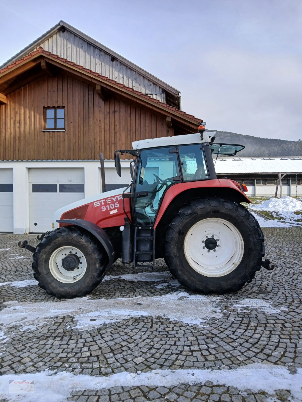 Traktor типа Steyr 9105, Gebrauchtmaschine в Schwandorf (Фотография 3)