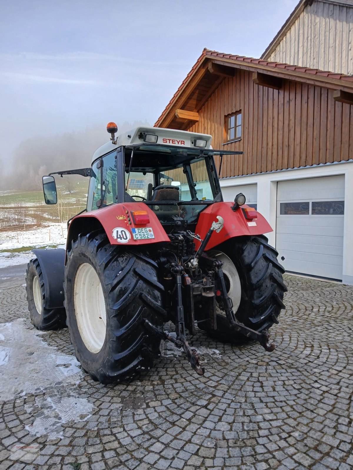 Traktor типа Steyr 9105, Gebrauchtmaschine в Schwandorf (Фотография 5)