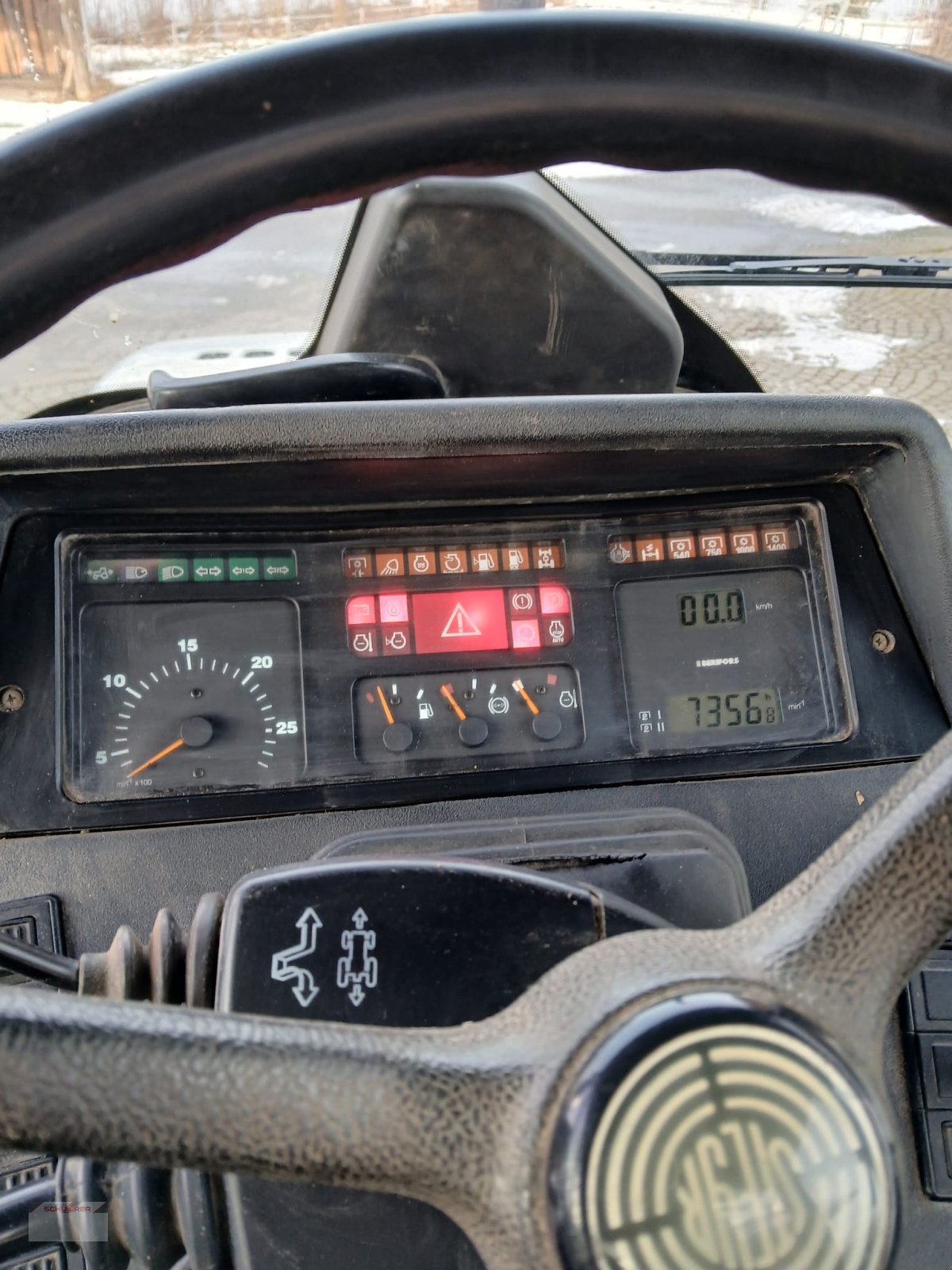 Traktor типа Steyr 9105, Gebrauchtmaschine в Schwandorf (Фотография 7)