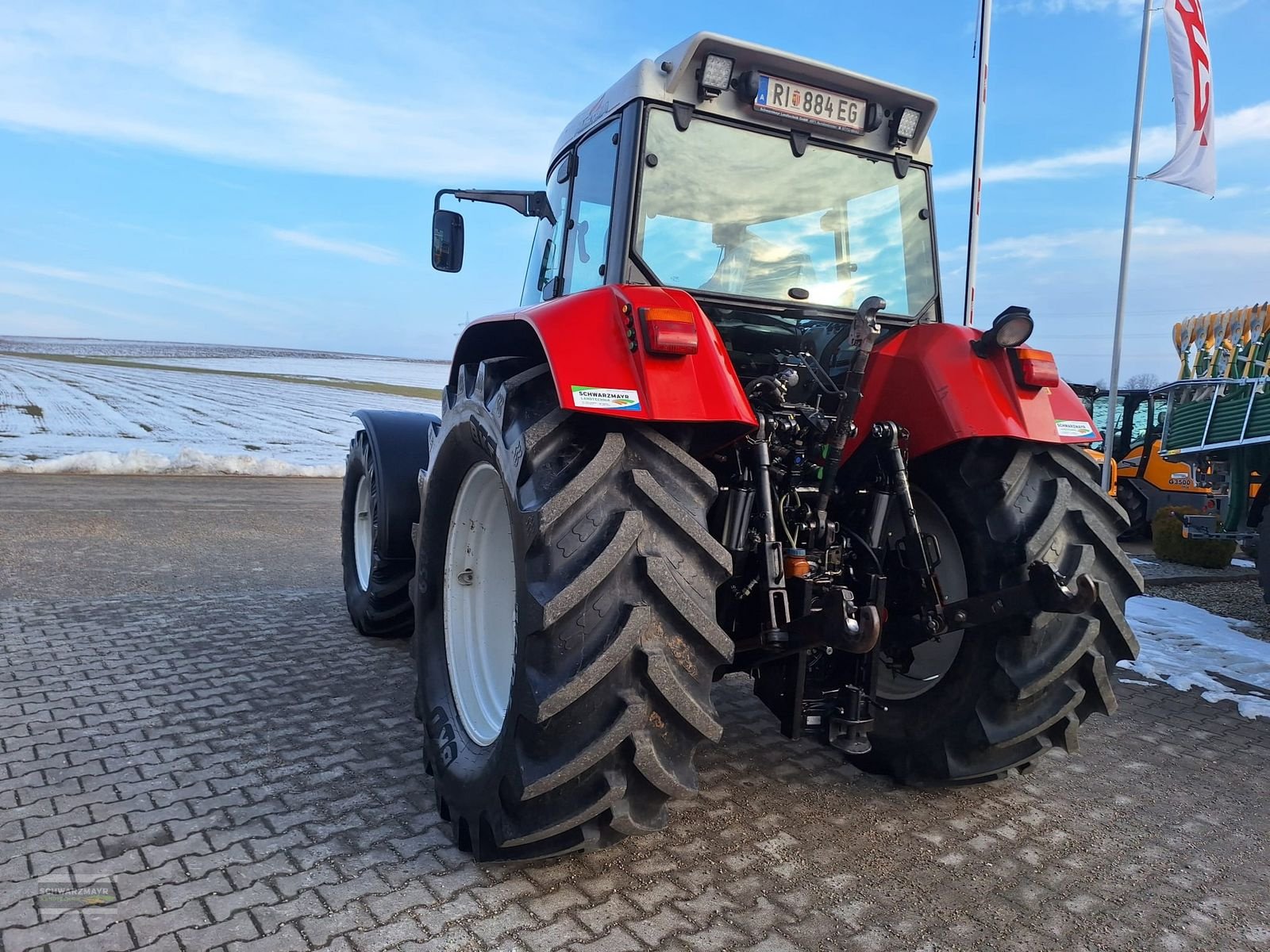 Traktor van het type Steyr 9125 A Basis, Gebrauchtmaschine in Aurolzmünster (Foto 3)