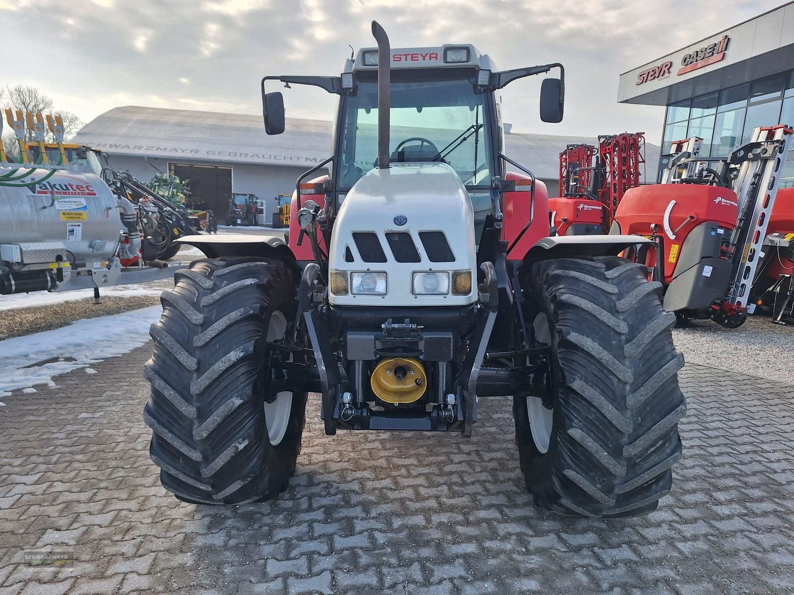 Traktor van het type Steyr 9125 A Basis, Gebrauchtmaschine in Aurolzmünster (Foto 8)