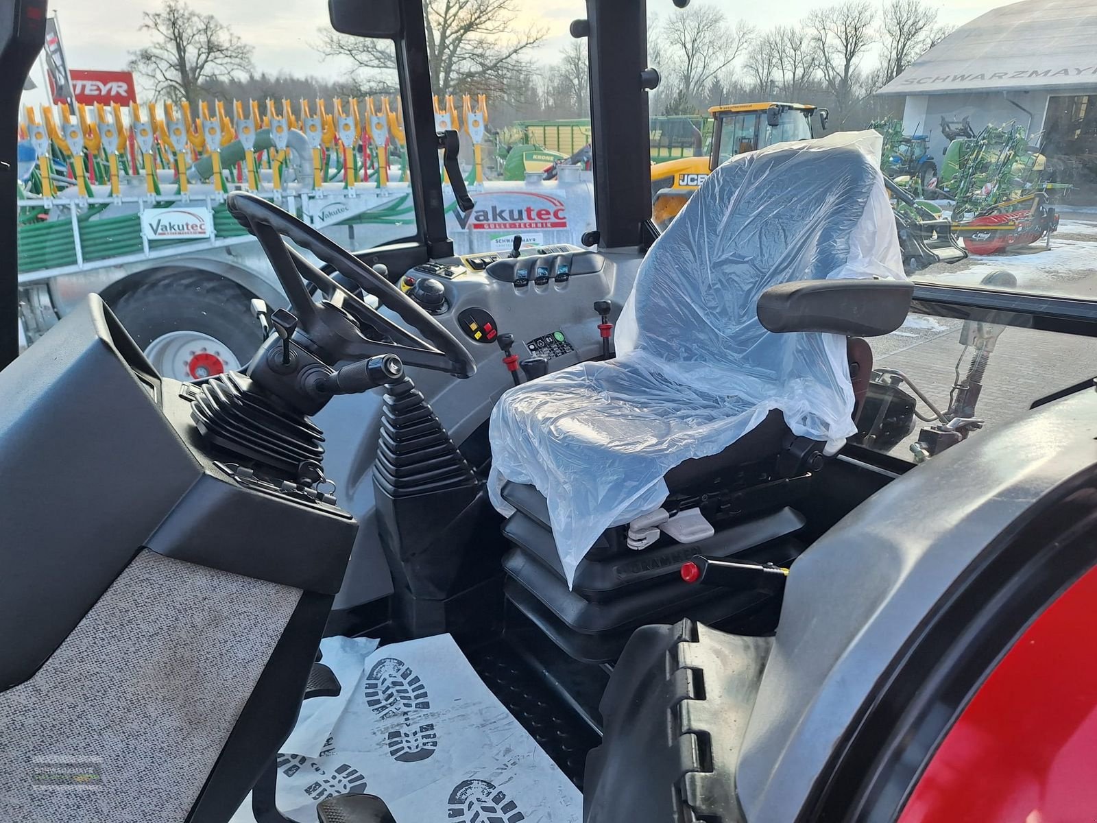 Traktor van het type Steyr 9125 A Basis, Gebrauchtmaschine in Aurolzmünster (Foto 13)