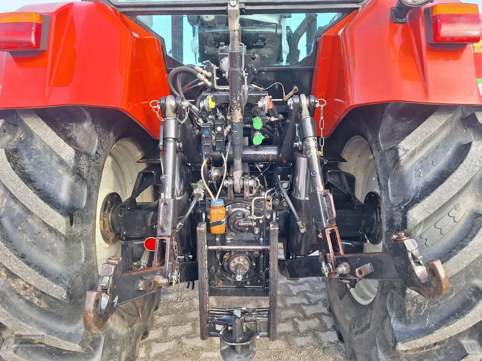 Traktor van het type Steyr 9125 A Basis, Gebrauchtmaschine in Aurolzmünster (Foto 10)