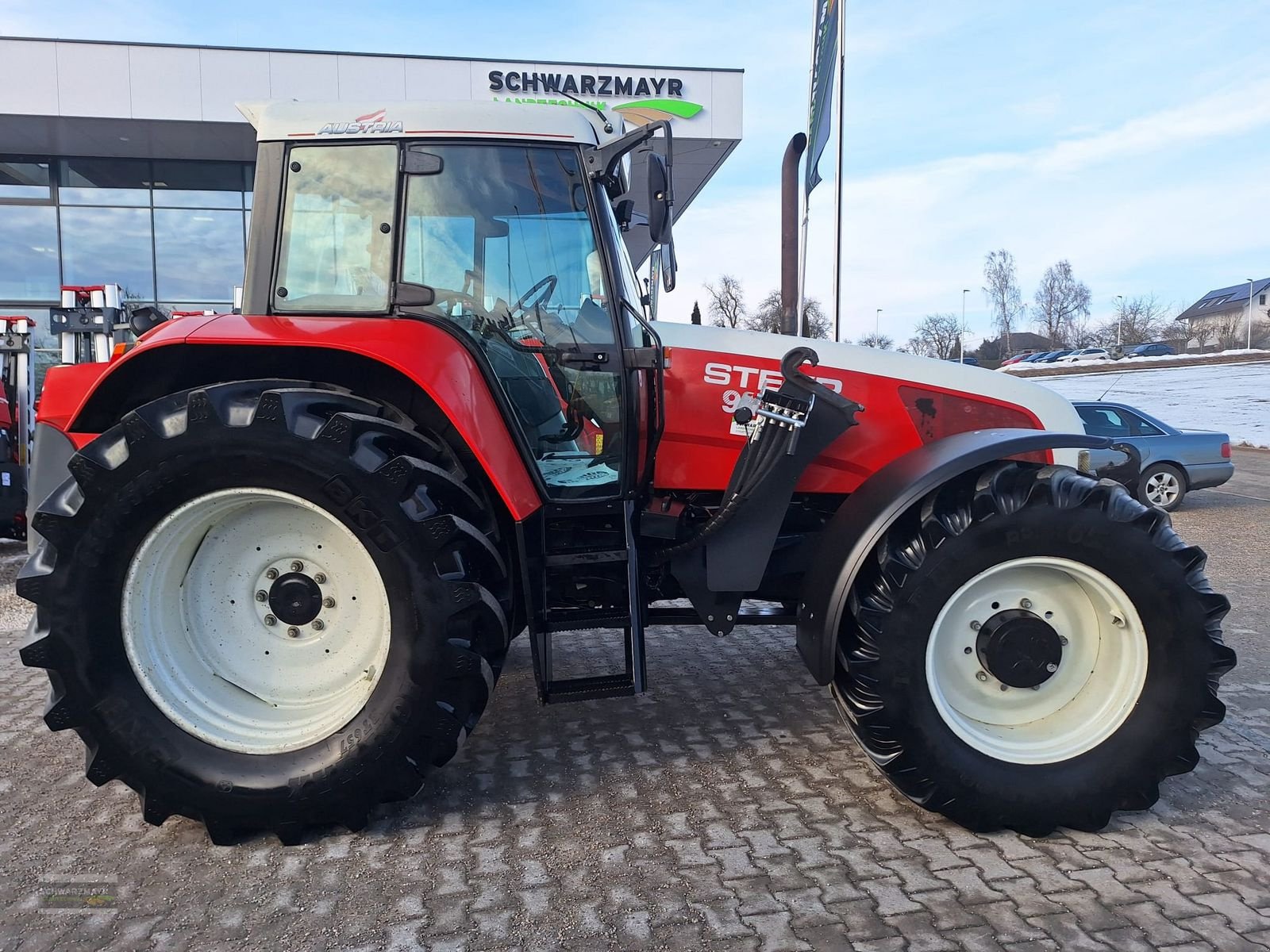 Traktor van het type Steyr 9125 A Basis, Gebrauchtmaschine in Aurolzmünster (Foto 7)