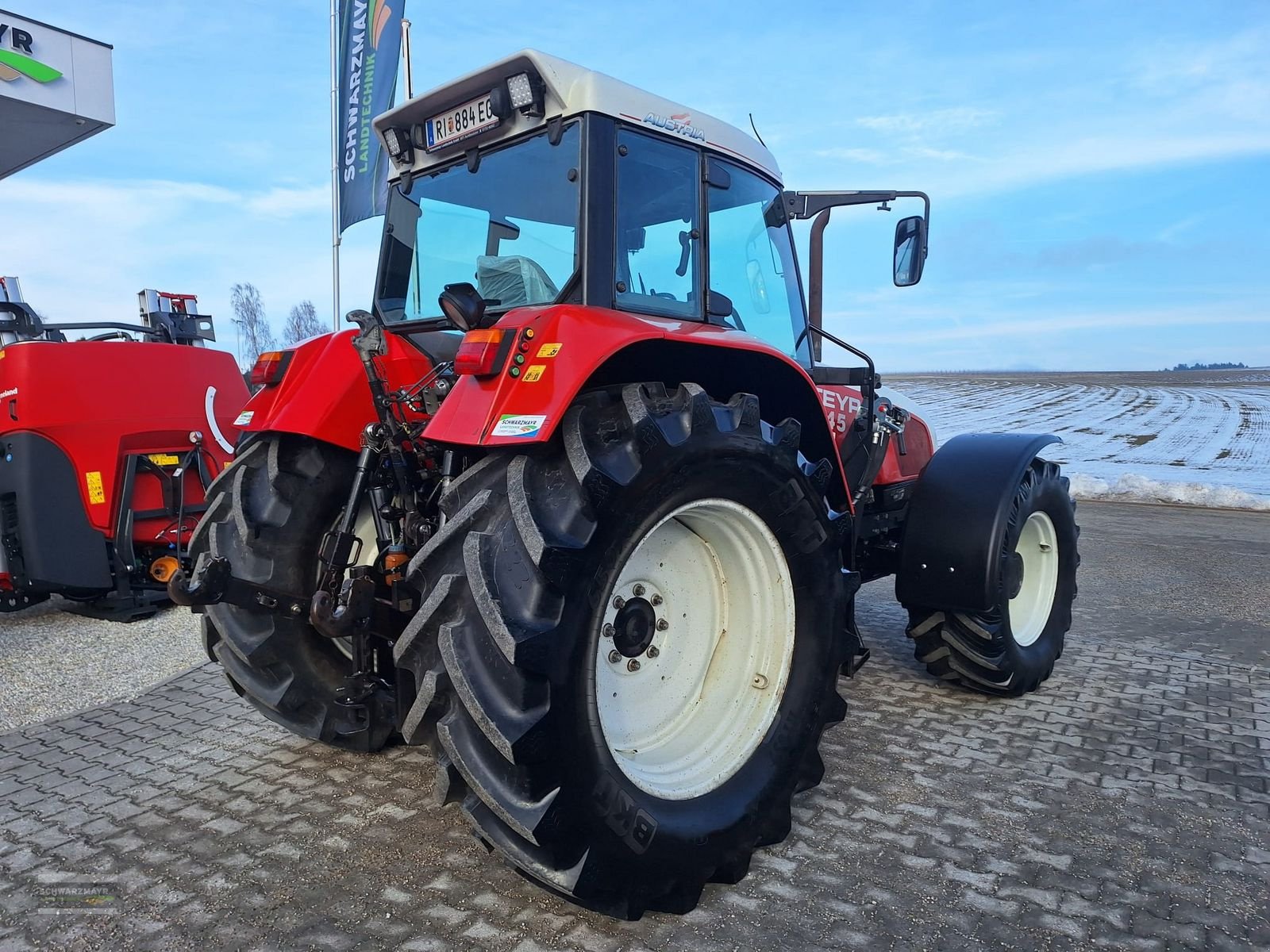 Traktor van het type Steyr 9125 A Basis, Gebrauchtmaschine in Aurolzmünster (Foto 4)