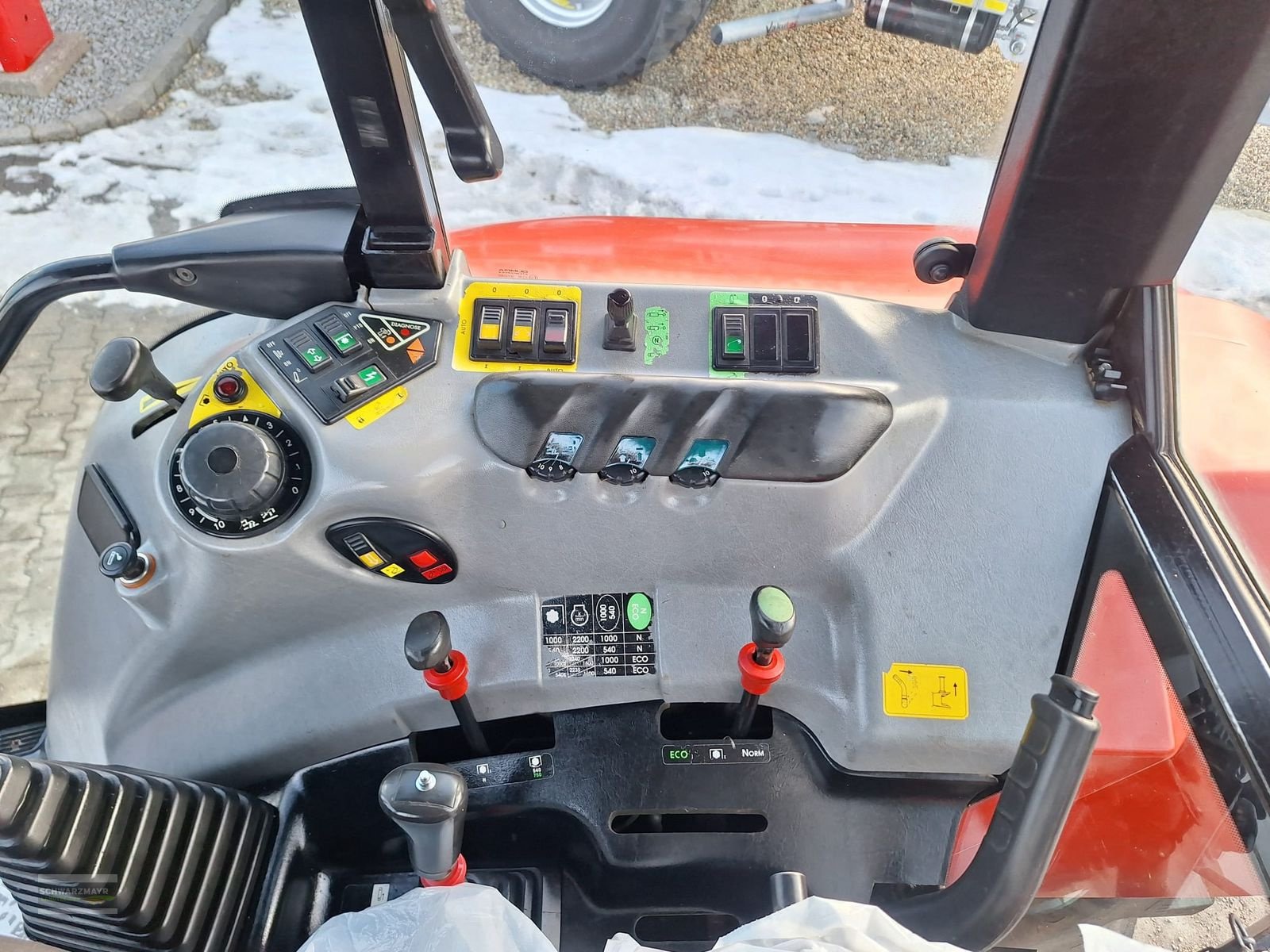 Traktor van het type Steyr 9125 A Basis, Gebrauchtmaschine in Aurolzmünster (Foto 18)