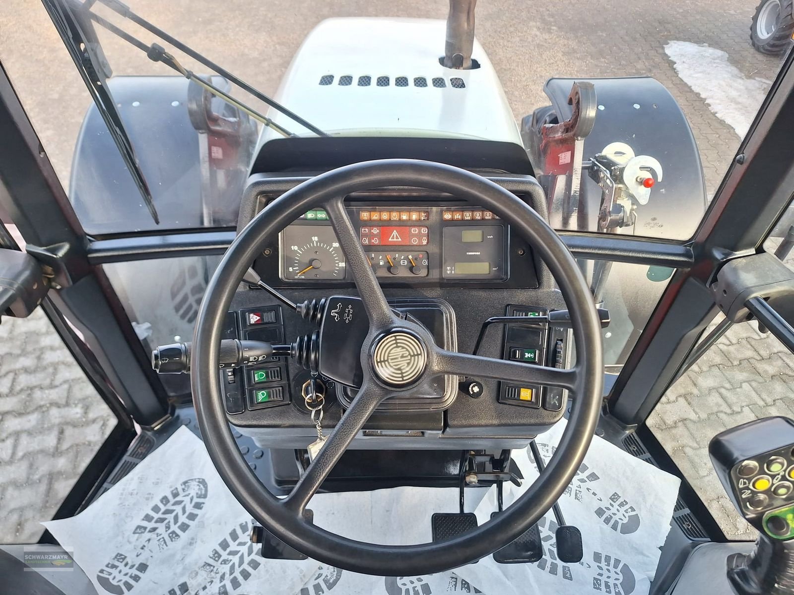 Traktor van het type Steyr 9125 A Basis, Gebrauchtmaschine in Aurolzmünster (Foto 15)