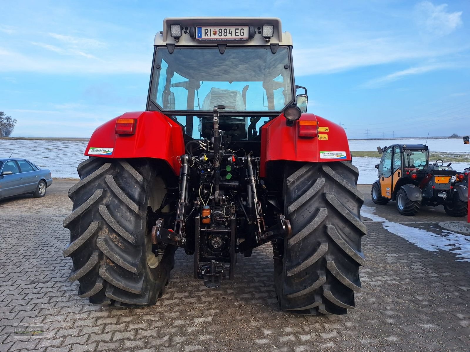 Traktor van het type Steyr 9125 A Basis, Gebrauchtmaschine in Aurolzmünster (Foto 9)