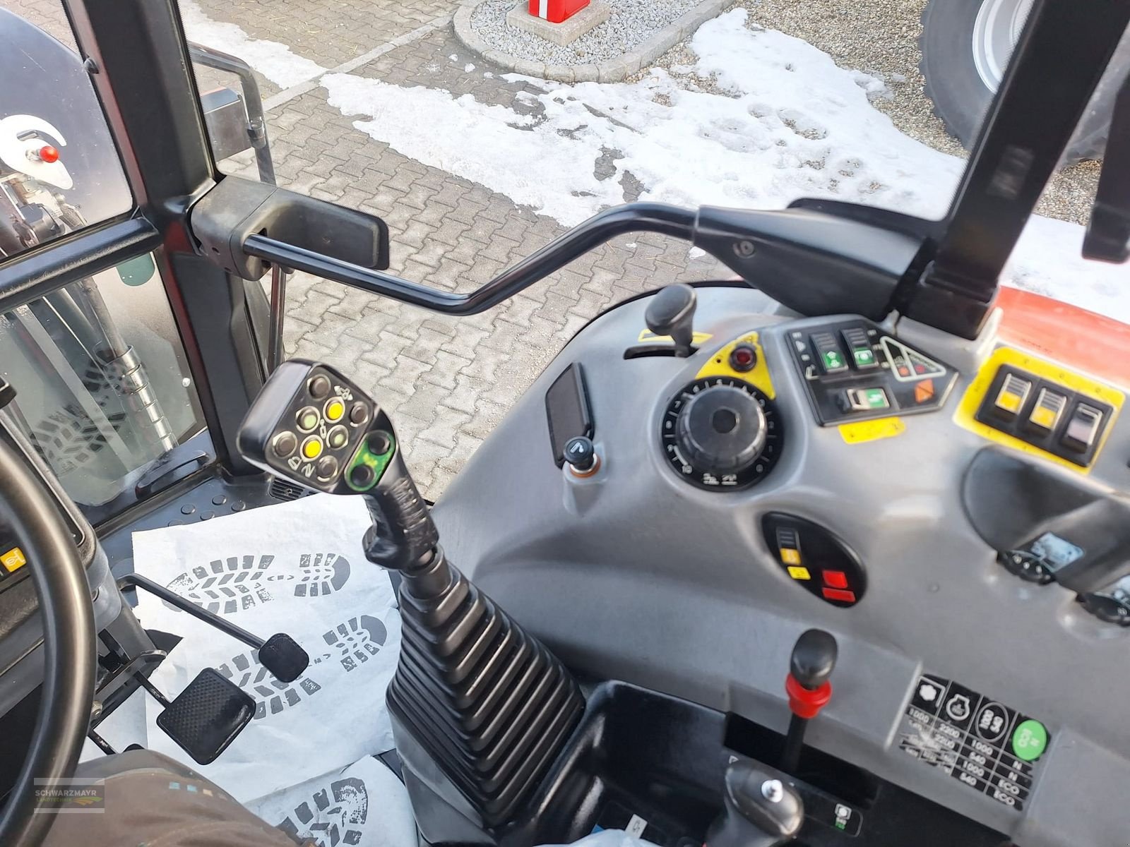 Traktor van het type Steyr 9125 A Basis, Gebrauchtmaschine in Aurolzmünster (Foto 16)