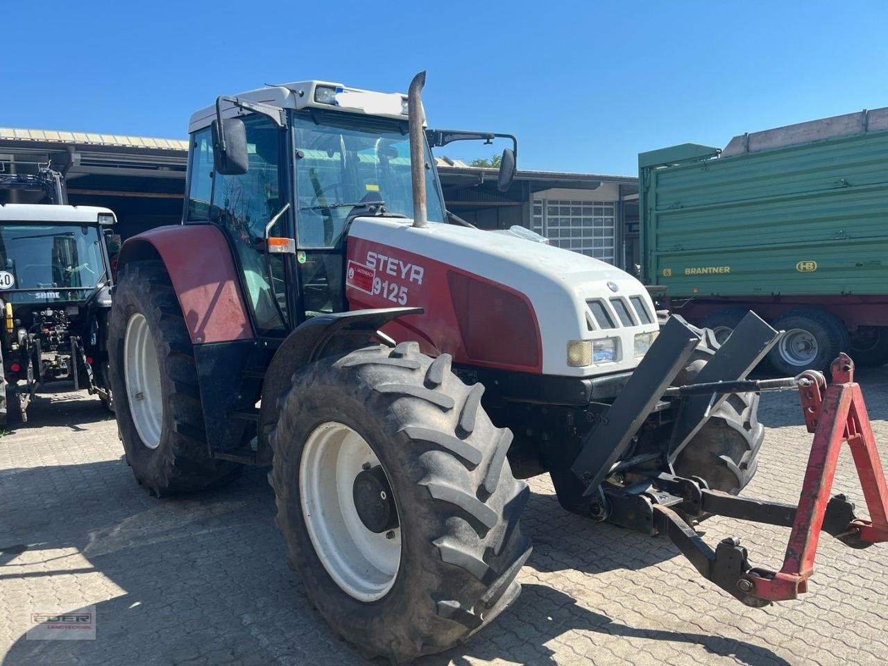 Traktor типа Steyr 9125 Getriebe überholt Kupplung neu, Gebrauchtmaschine в Großkarolinenfeld (Фотография 2)