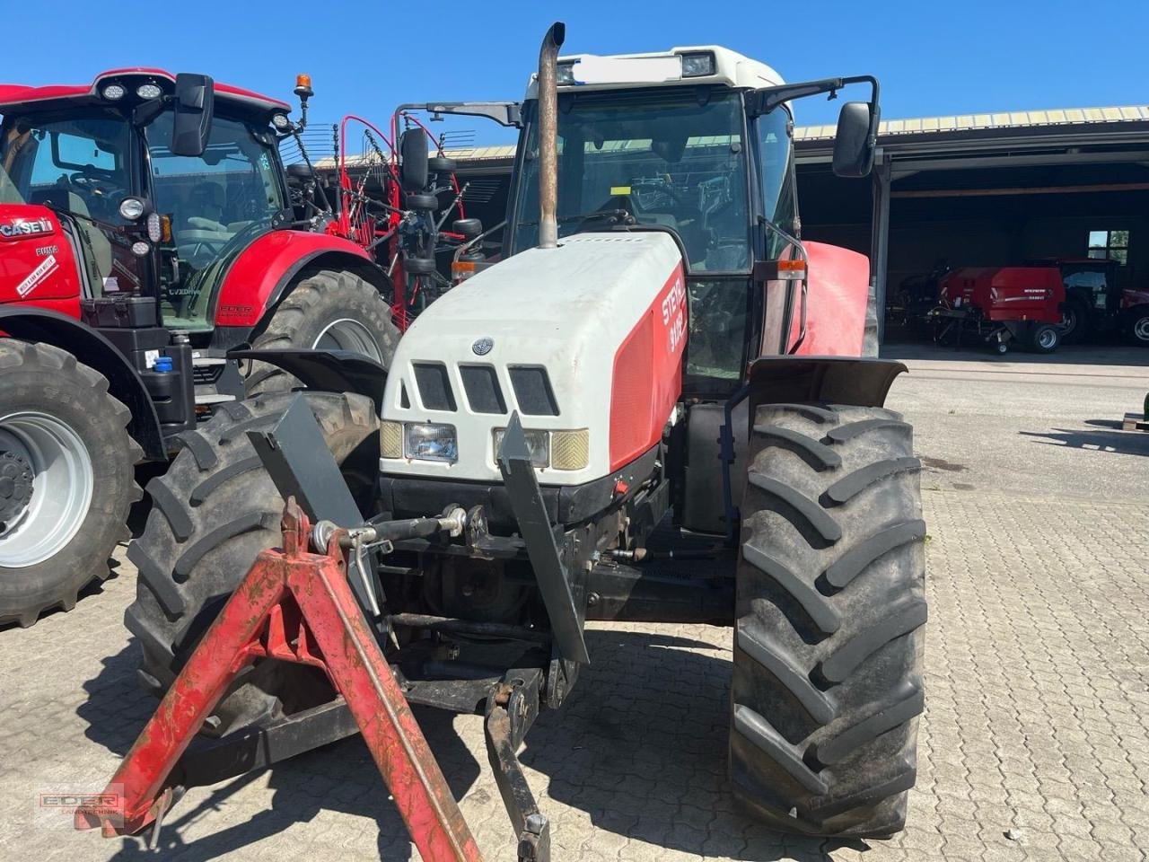 Traktor типа Steyr 9125 Getriebe überholt Kupplung neu, Gebrauchtmaschine в Großkarolinenfeld (Фотография 3)