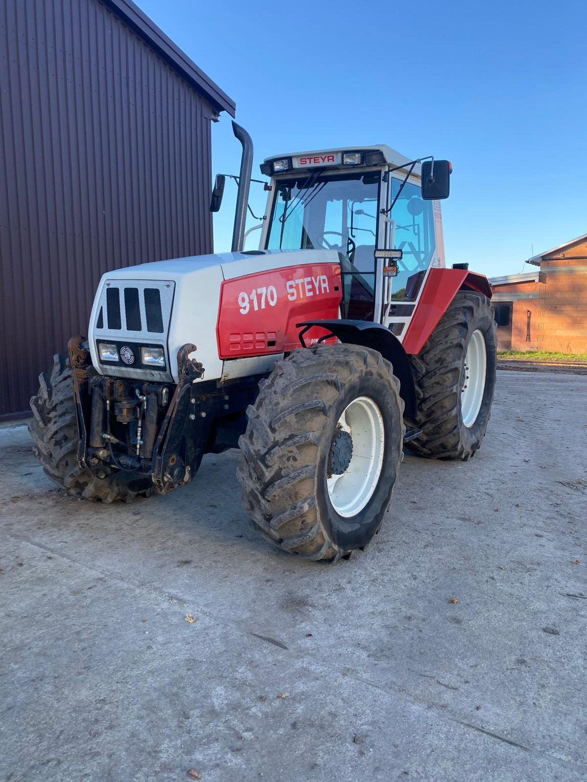 Traktor of the type Steyr 9170, Gebrauchtmaschine in Wien (Picture 1)