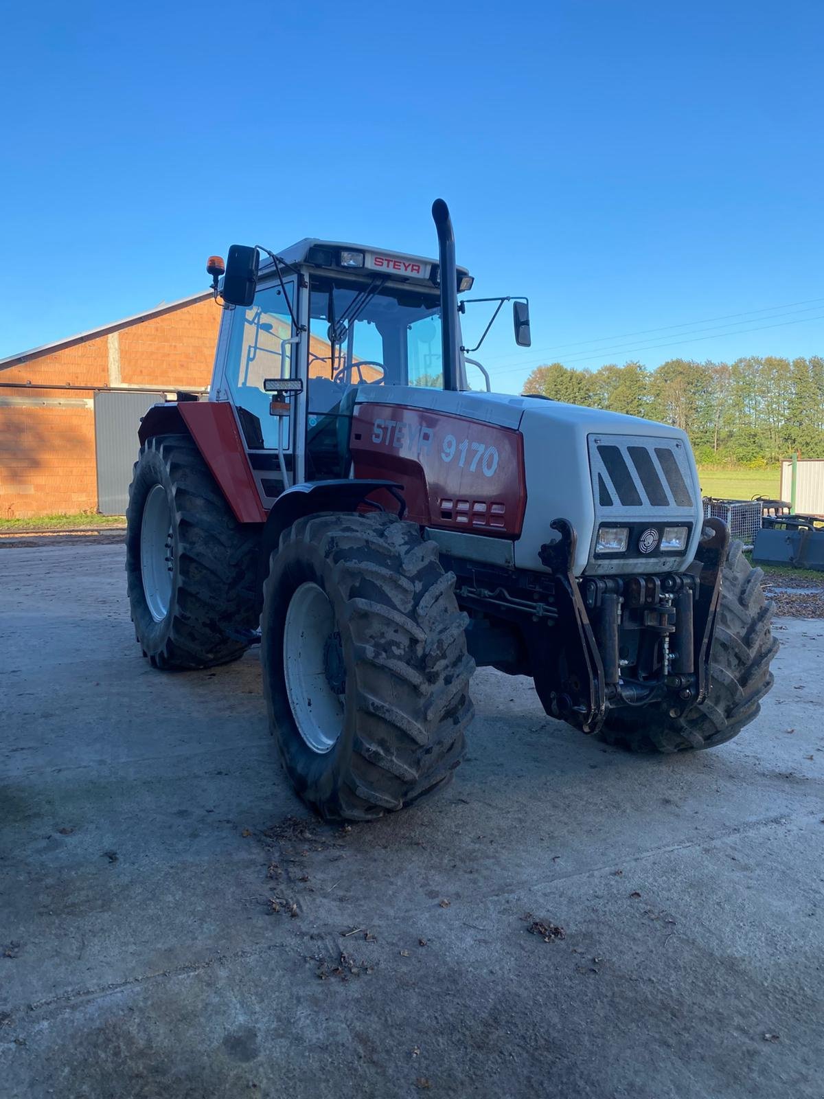 Traktor of the type Steyr 9170, Gebrauchtmaschine in Wien (Picture 2)