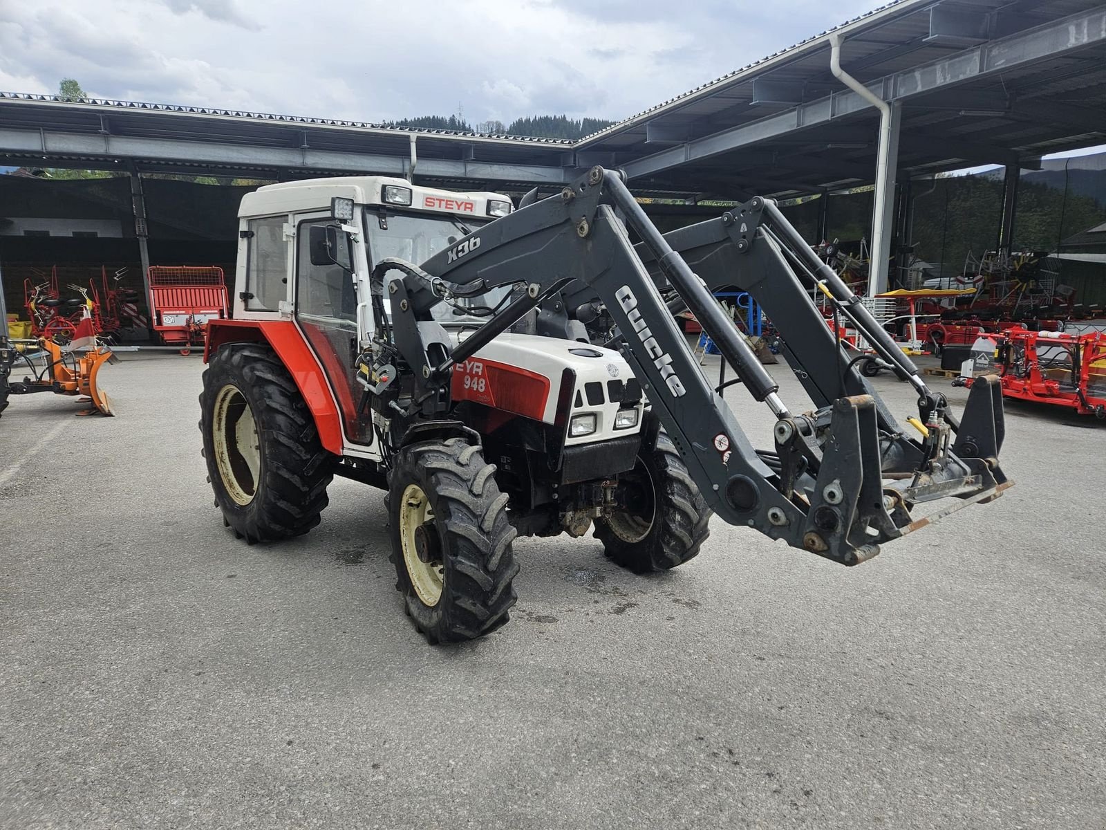 Traktor του τύπου Steyr 948 A T, Gebrauchtmaschine σε Flachau (Φωτογραφία 5)