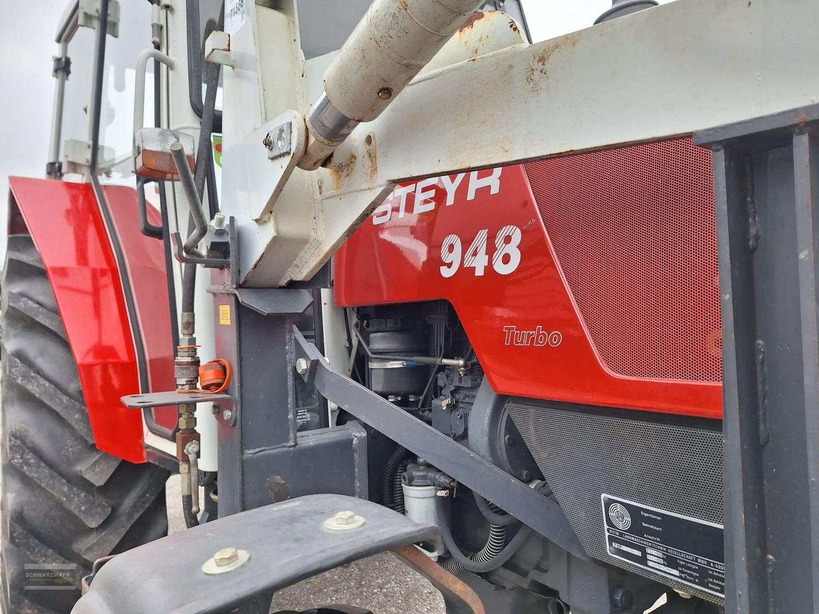 Traktor of the type Steyr 948 T, Gebrauchtmaschine in Gampern (Picture 16)
