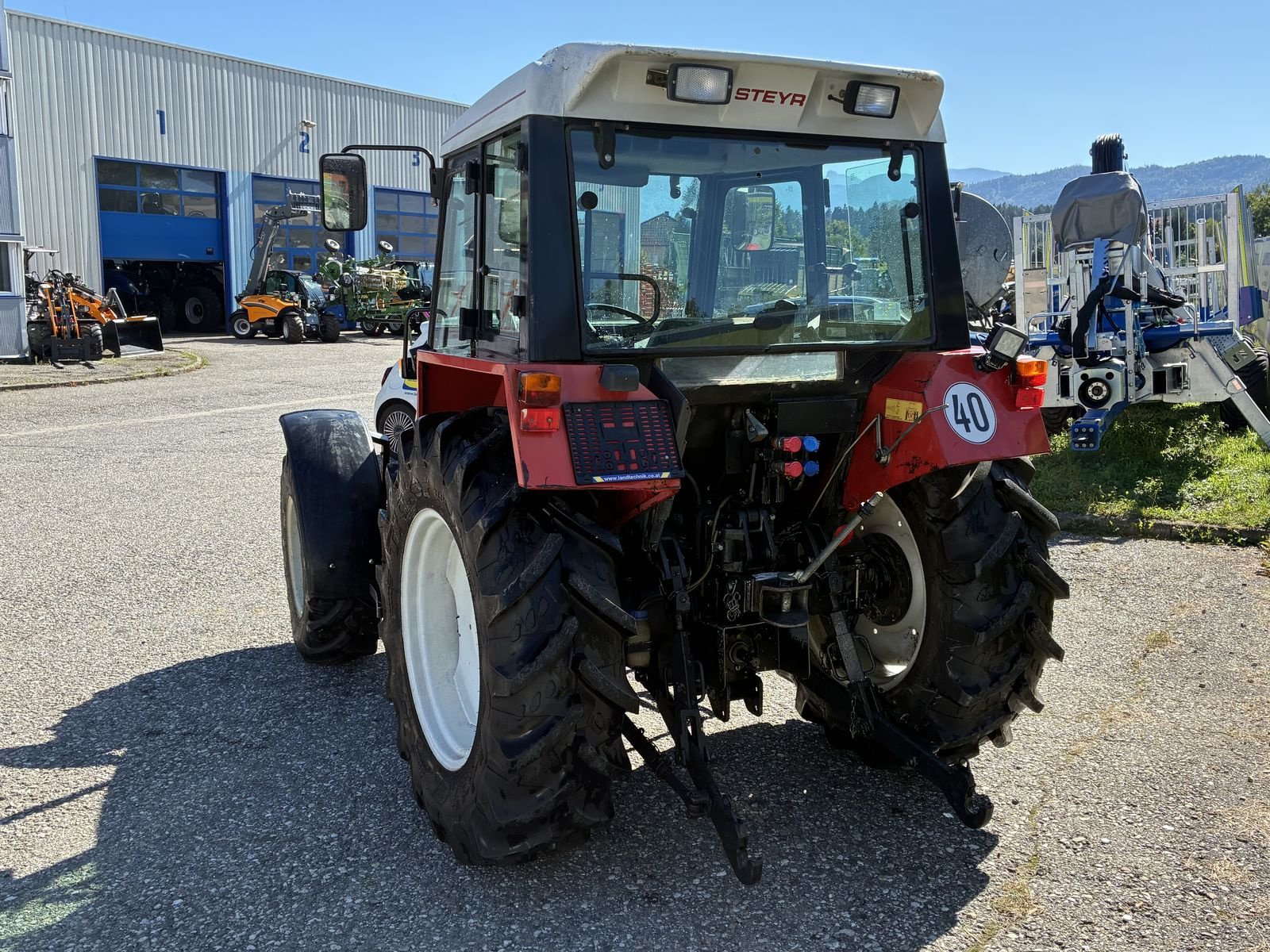 Traktor Türe ait Steyr 958 M A, Gebrauchtmaschine içinde Villach (resim 2)