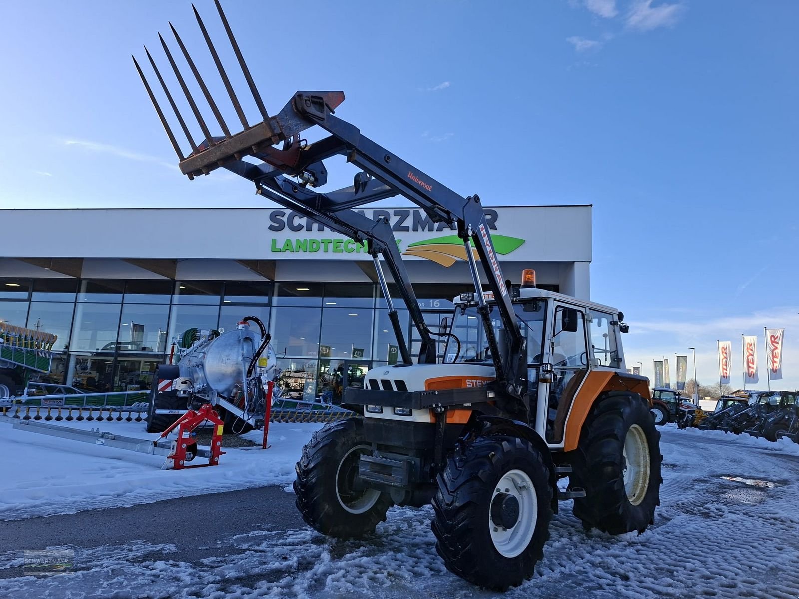 Traktor des Typs Steyr 964 A T, Gebrauchtmaschine in Gampern (Bild 4)