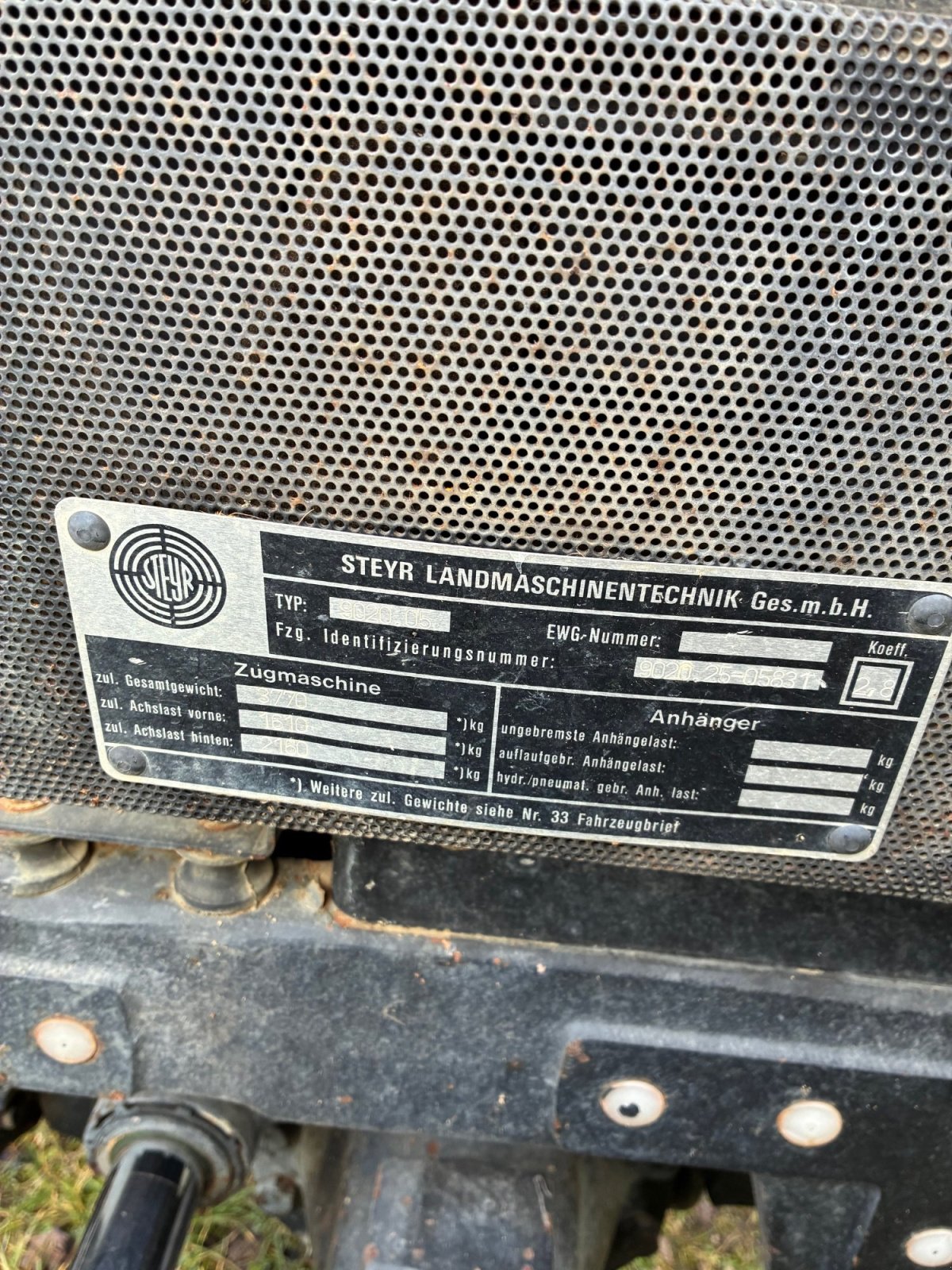 Traktor от тип Steyr 964, Gebrauchtmaschine в Ostrach (Снимка 4)